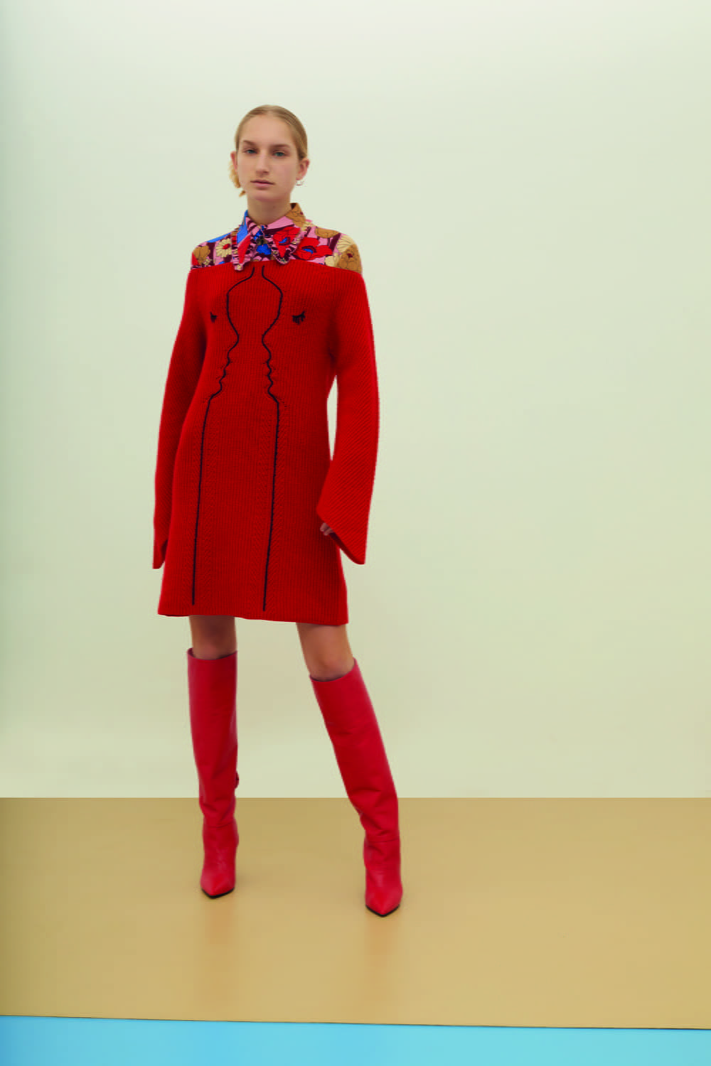 Fashion Week Milan Pre-Fall 2018 look 22 from the Vivetta collection 女装