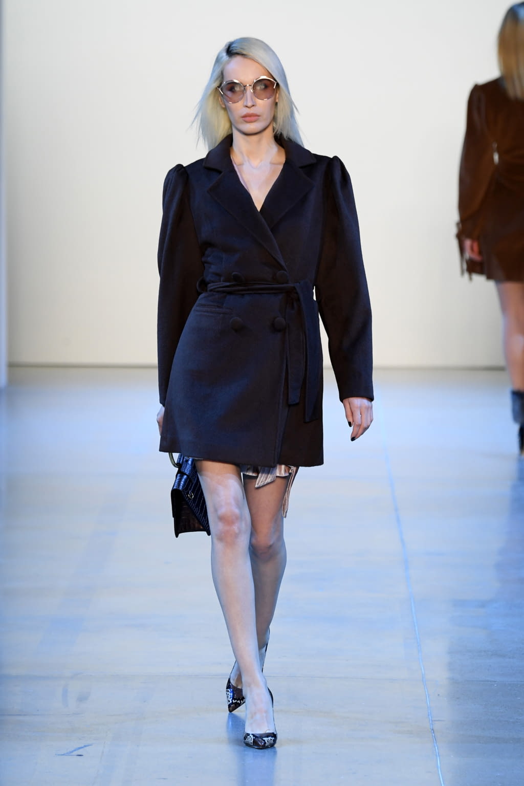 Fashion Week New York Fall/Winter 2020 look 21 from the Vivienne Hu collection womenswear