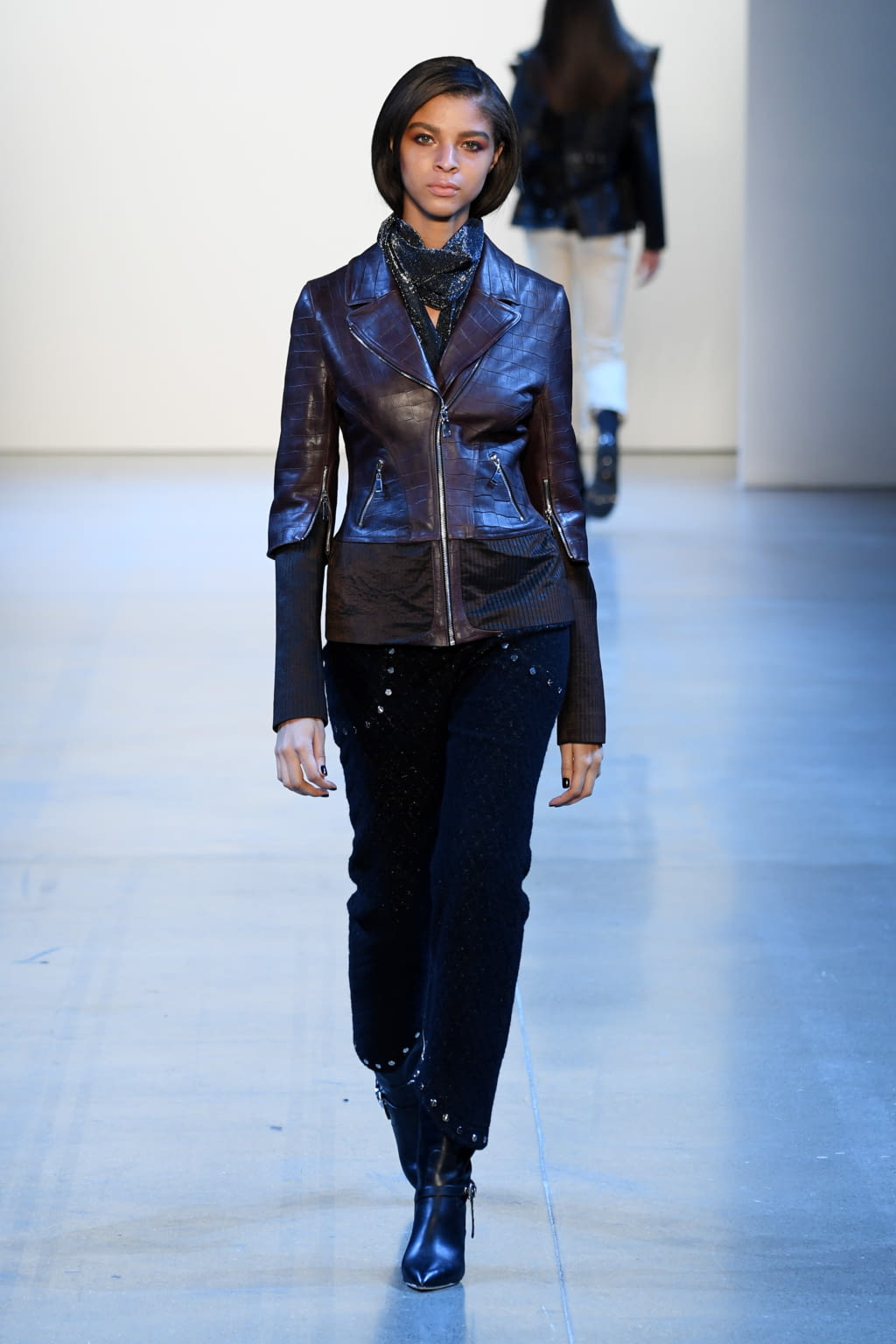Fashion Week New York Fall/Winter 2020 look 23 de la collection Vivienne Hu womenswear