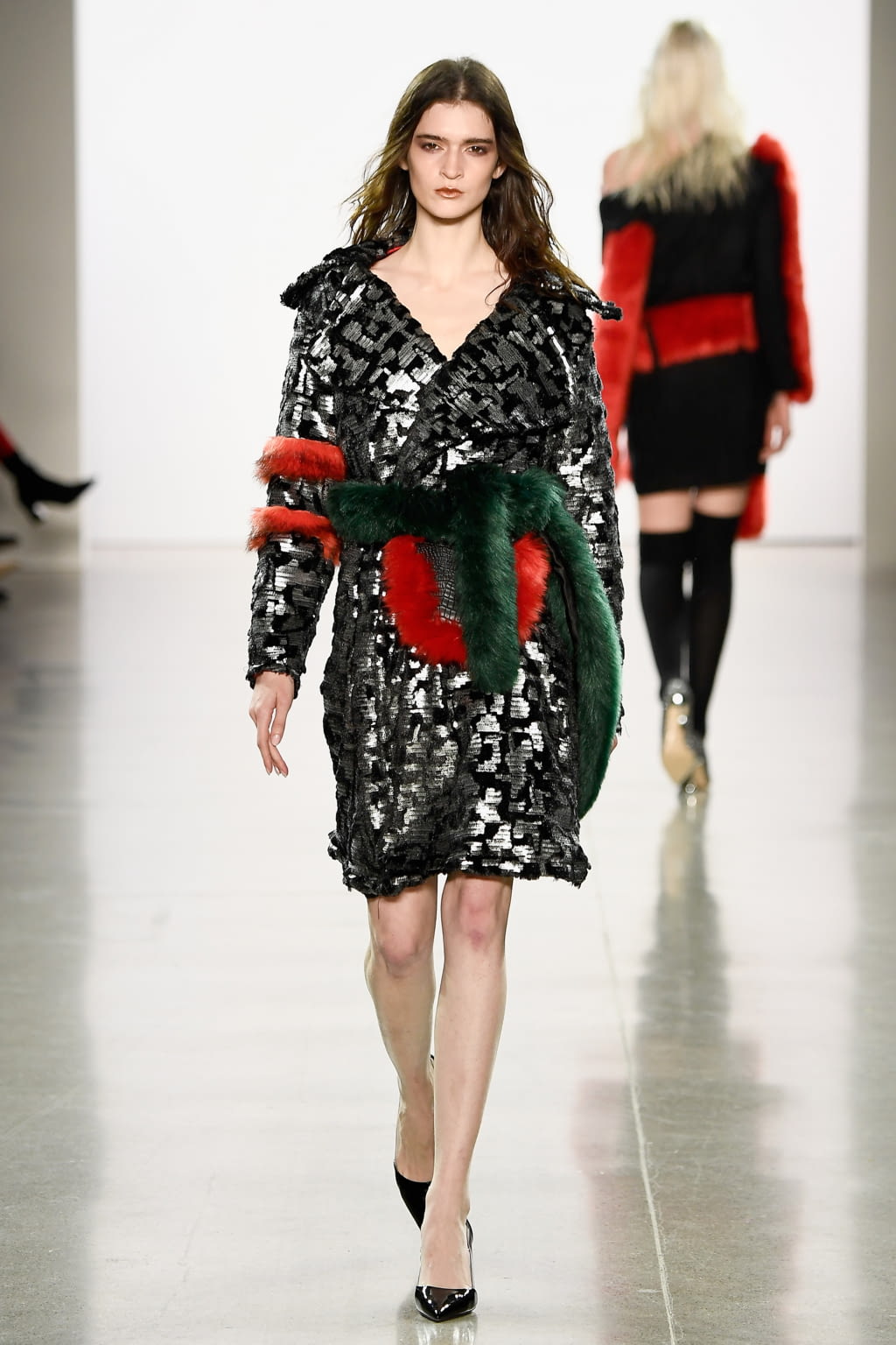 Fashion Week New York Fall/Winter 2018 look 15 from the Vivienne Hu collection womenswear
