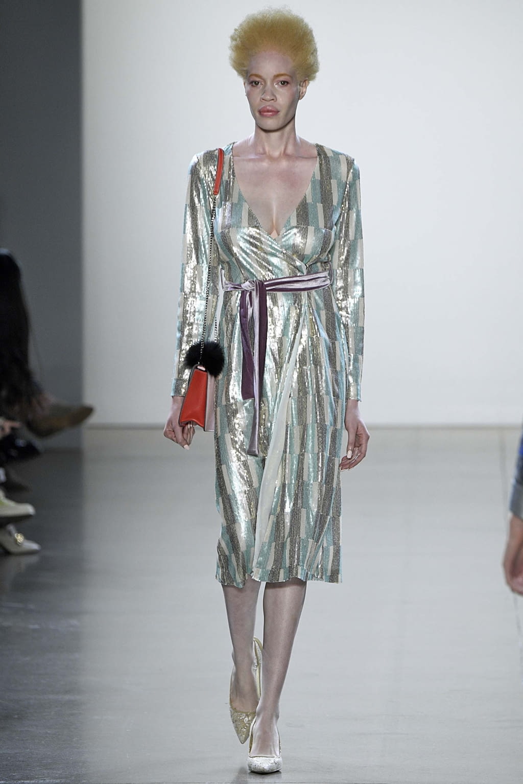 Fashion Week New York Spring/Summer 2019 look 5 de la collection Vivienne Hu womenswear