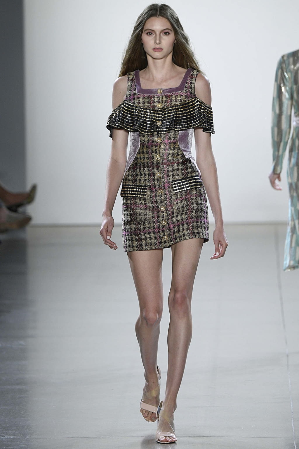Fashion Week New York Spring/Summer 2019 look 6 from the Vivienne Hu collection womenswear
