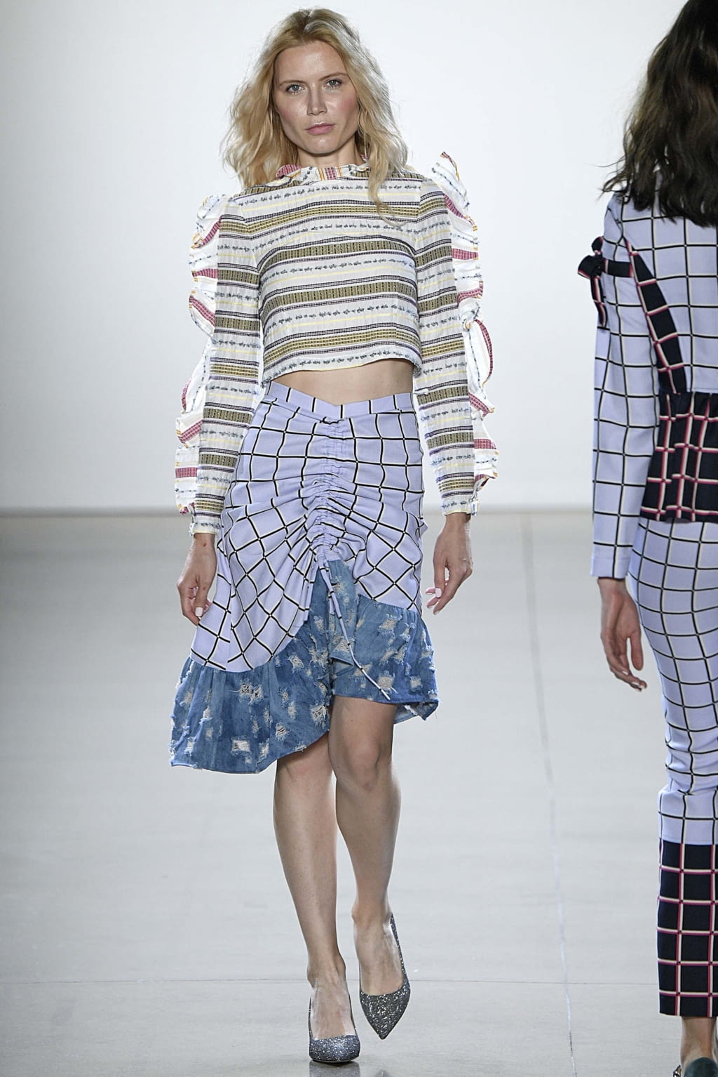 Fashion Week New York Spring/Summer 2019 look 9 from the Vivienne Hu collection womenswear