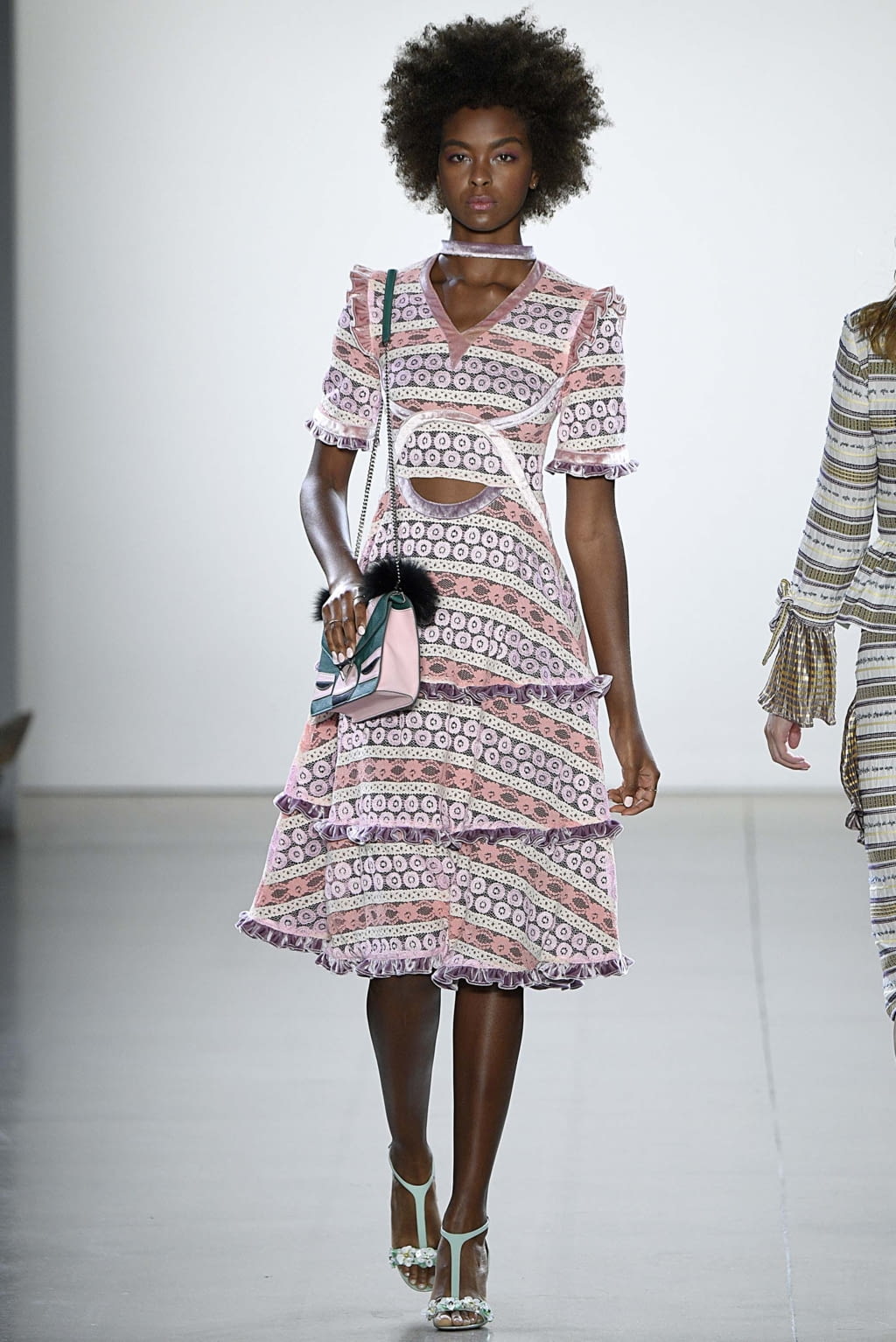 Fashion Week New York Spring/Summer 2019 look 14 from the Vivienne Hu collection womenswear