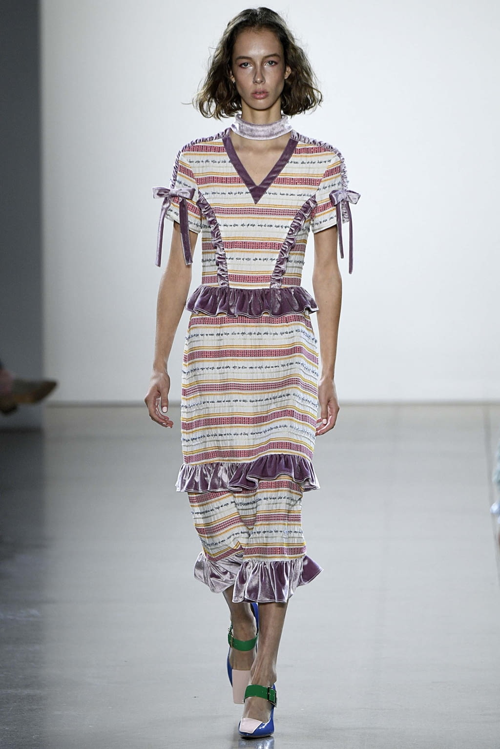 Fashion Week New York Spring/Summer 2019 look 20 from the Vivienne Hu collection womenswear
