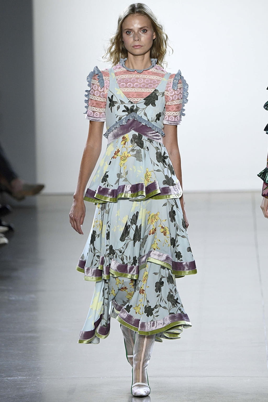 Fashion Week New York Spring/Summer 2019 look 43 de la collection Vivienne Hu womenswear