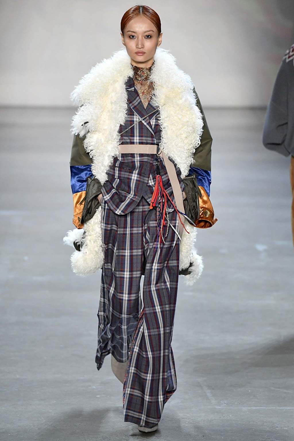 Fashion Week New York Fall/Winter 2018 look 9 from the Vivienne Tam collection womenswear