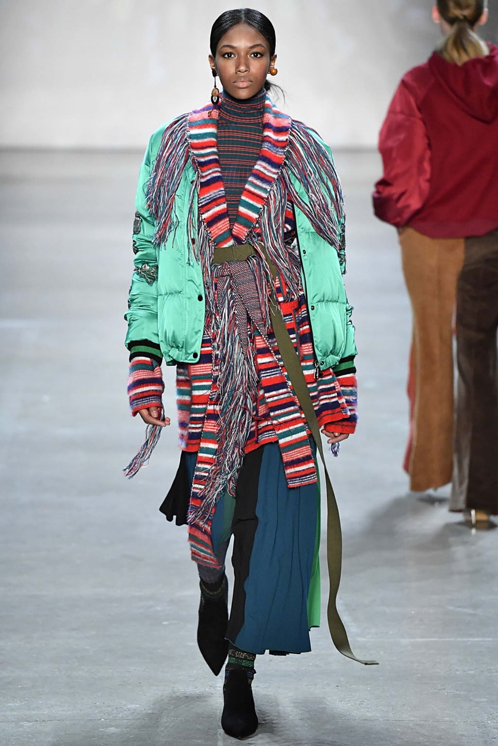 Fashion Week New York Fall/Winter 2018 look 12 from the Vivienne Tam collection womenswear