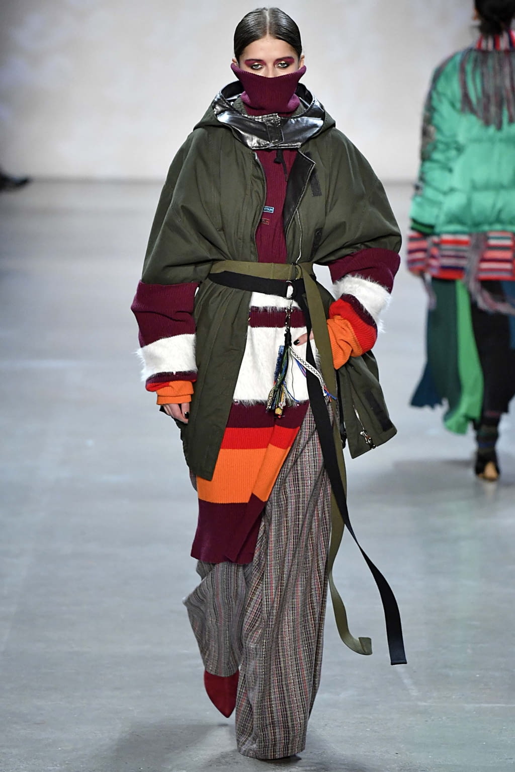 Fashion Week New York Fall/Winter 2018 look 13 from the Vivienne Tam collection womenswear