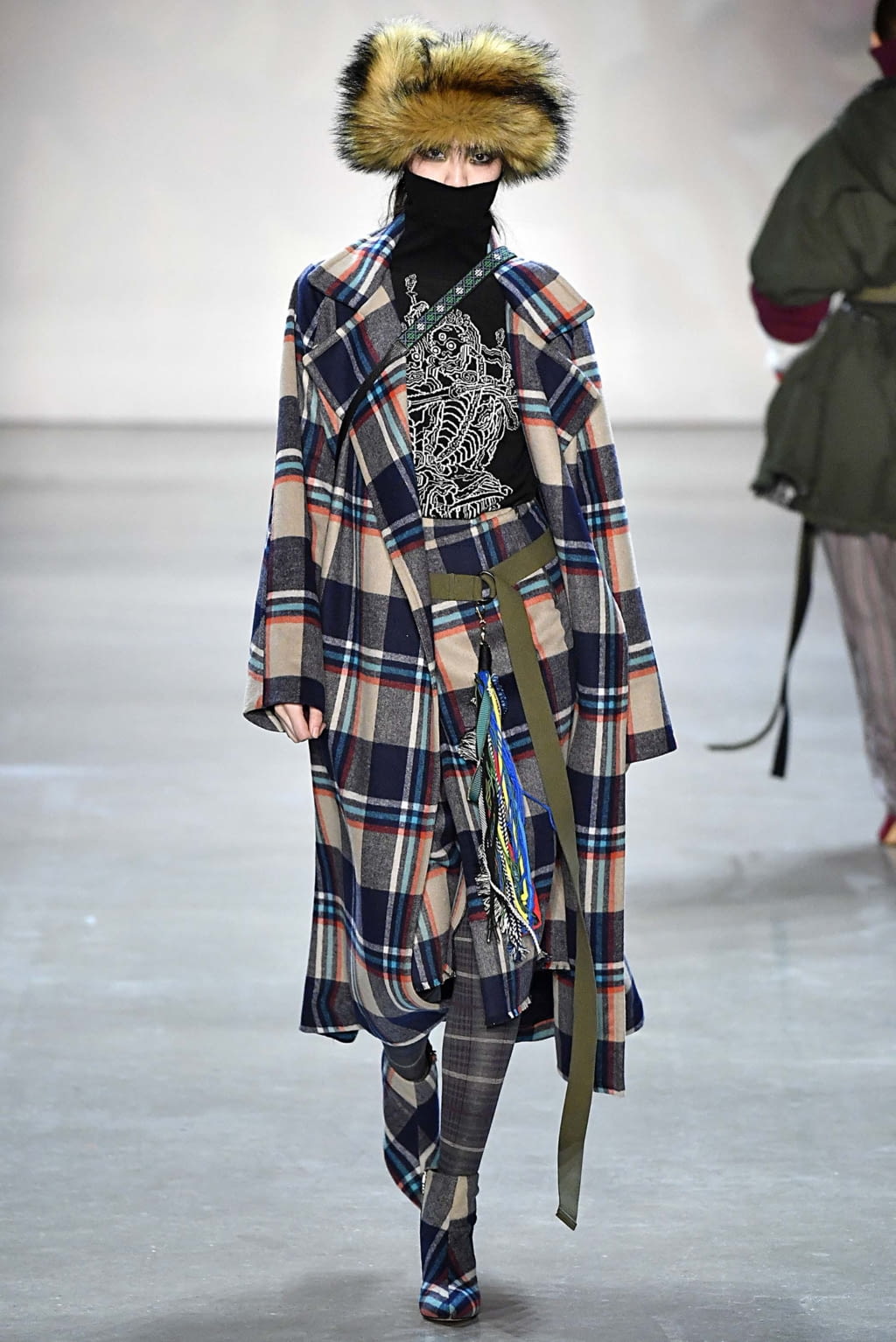 Fashion Week New York Fall/Winter 2018 look 14 from the Vivienne Tam collection womenswear