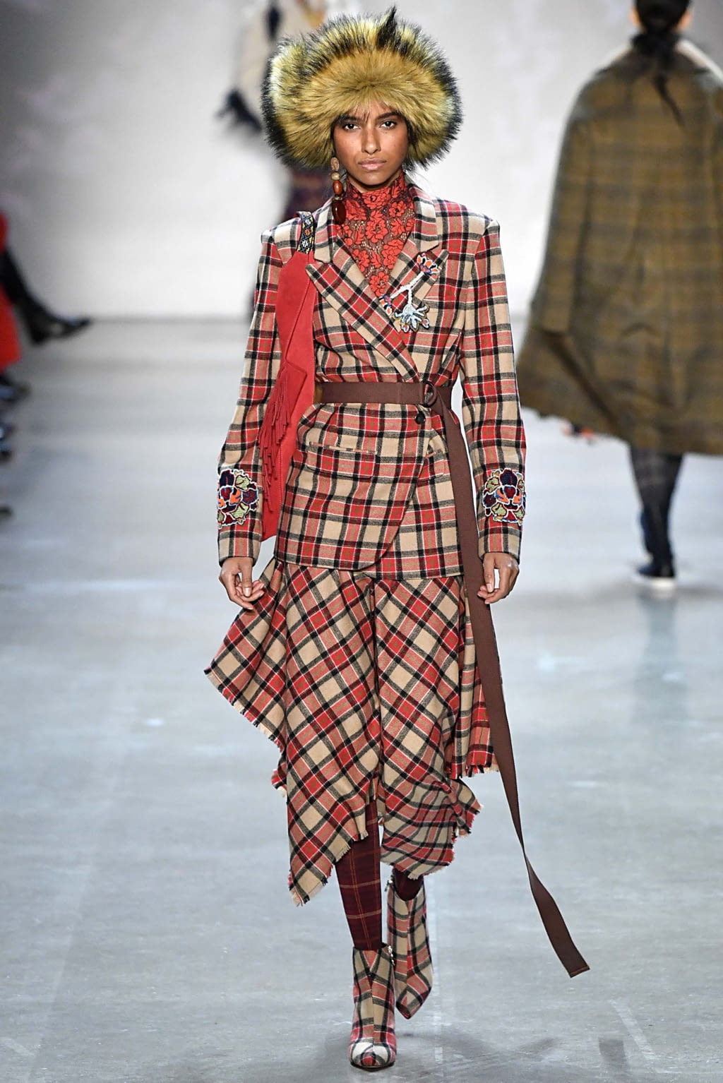 Fashion Week New York Fall/Winter 2018 look 20 from the Vivienne Tam collection womenswear