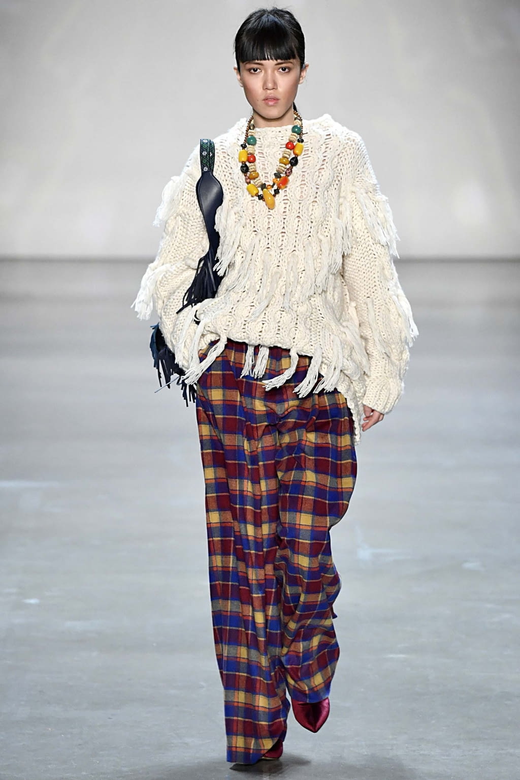 Fashion Week New York Fall/Winter 2018 look 21 from the Vivienne Tam collection womenswear