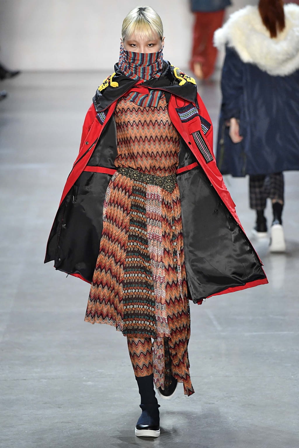 Fashion Week New York Fall/Winter 2018 look 32 from the Vivienne Tam collection 女装