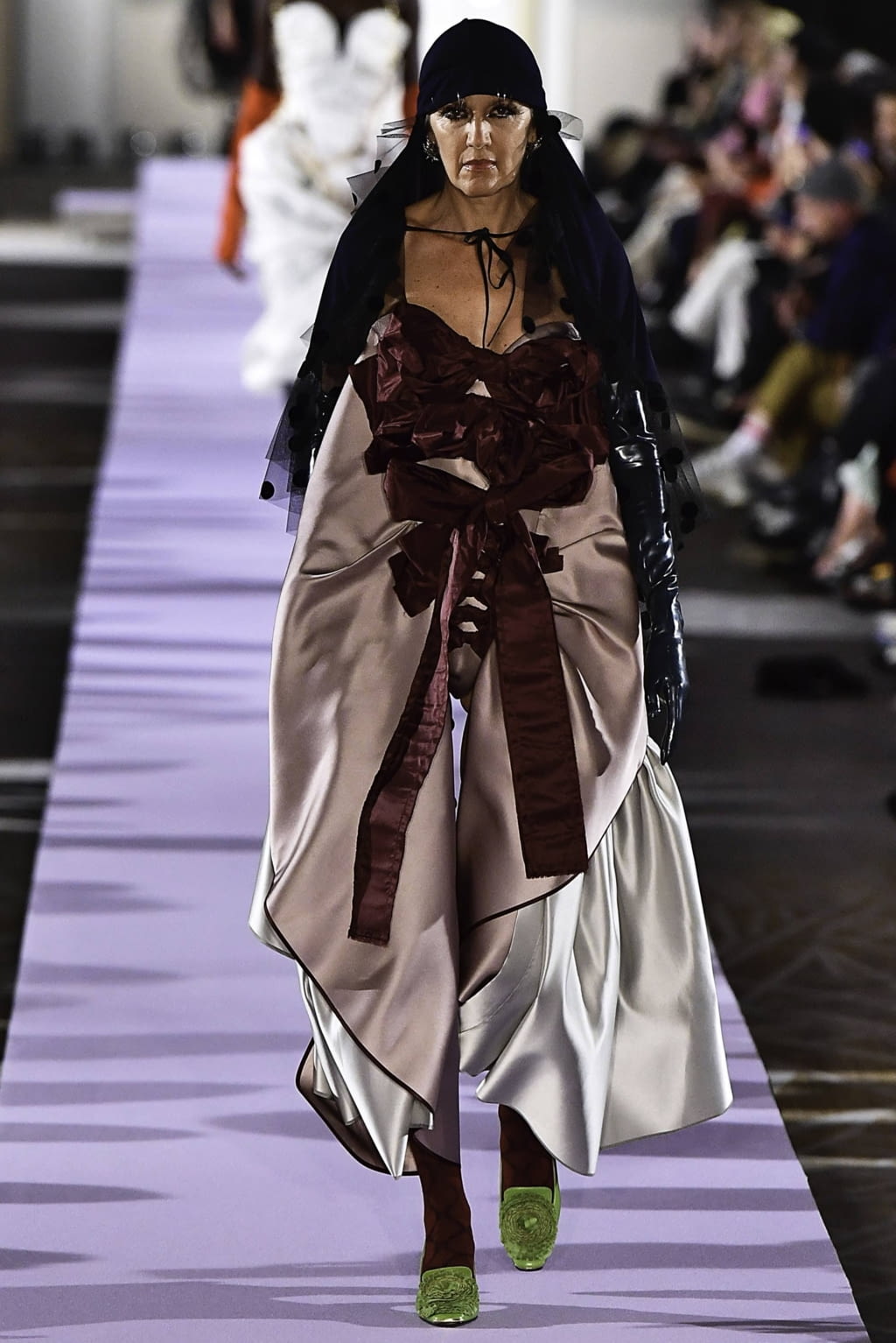 Fashion Week Paris Fall/Winter 2019 look 47 from the Andreas Kronthaler for Vivienne Westwood collection womenswear