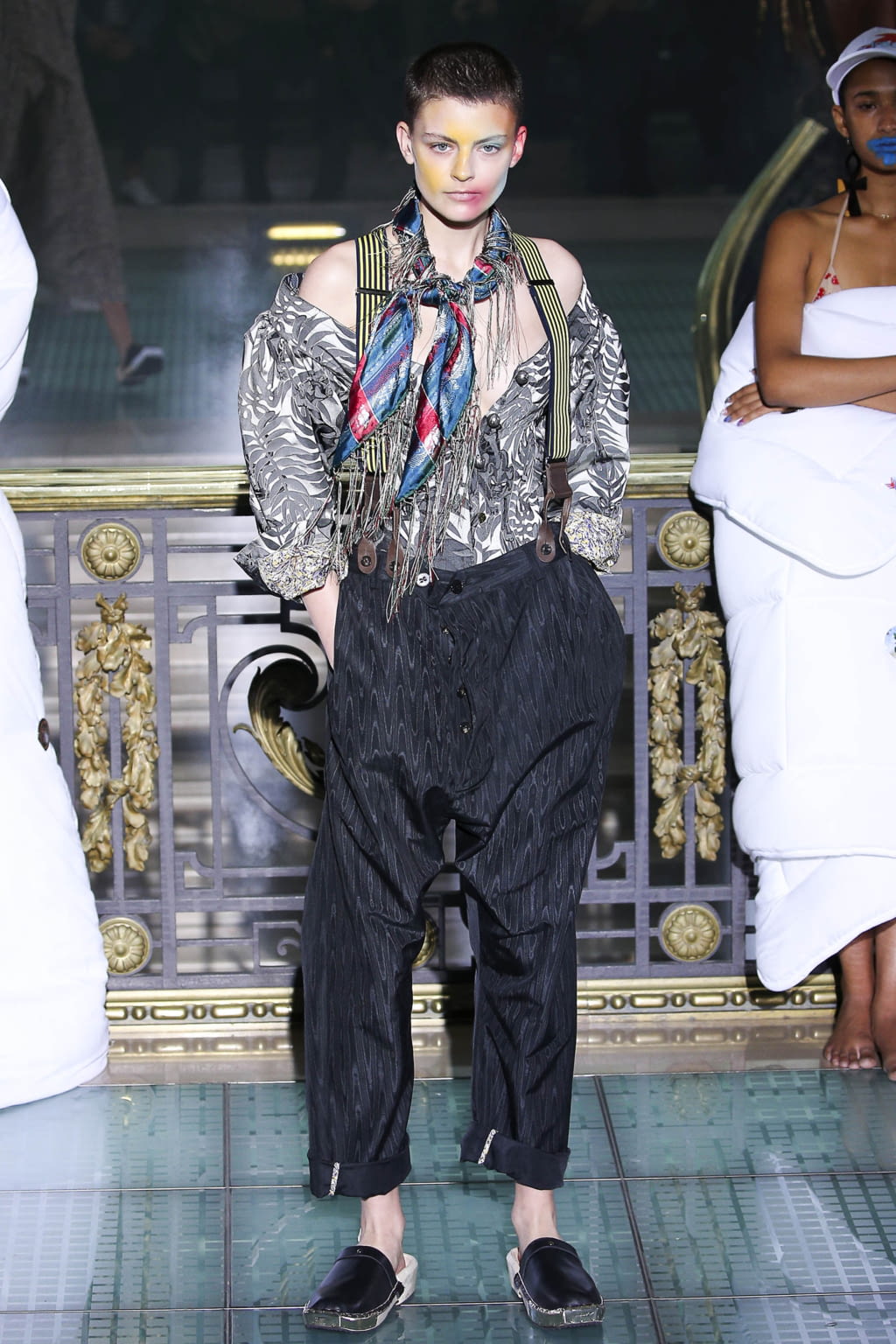 Fashion Week Paris Spring/Summer 2018 look 41 from the Andreas Kronthaler for Vivienne Westwood collection womenswear