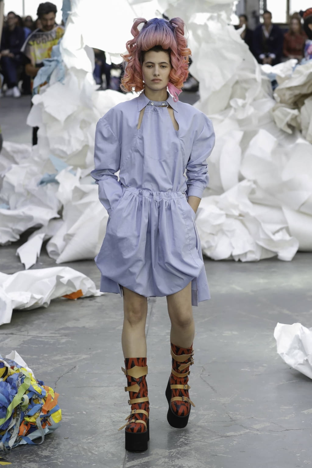 Fashion Week Paris Spring/Summer 2019 look 46 de la collection Andreas Kronthaler for Vivienne Westwood womenswear