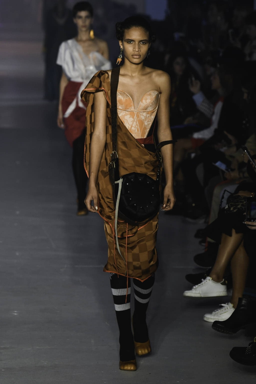 Fashion Week Paris Spring/Summer 2020 look 7 from the Andreas Kronthaler for Vivienne Westwood collection womenswear