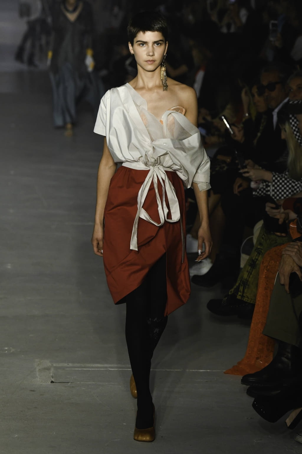Fashion Week Paris Spring/Summer 2020 look 8 de la collection Andreas Kronthaler for Vivienne Westwood womenswear