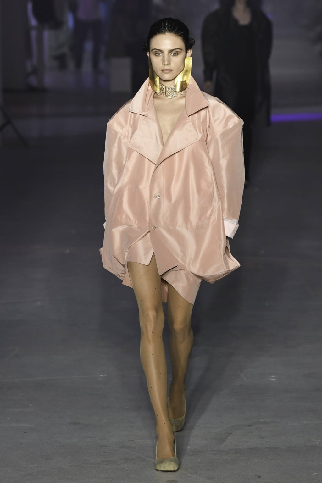 Fashion Week Paris Spring/Summer 2020 look 21 from the Andreas Kronthaler for Vivienne Westwood collection womenswear