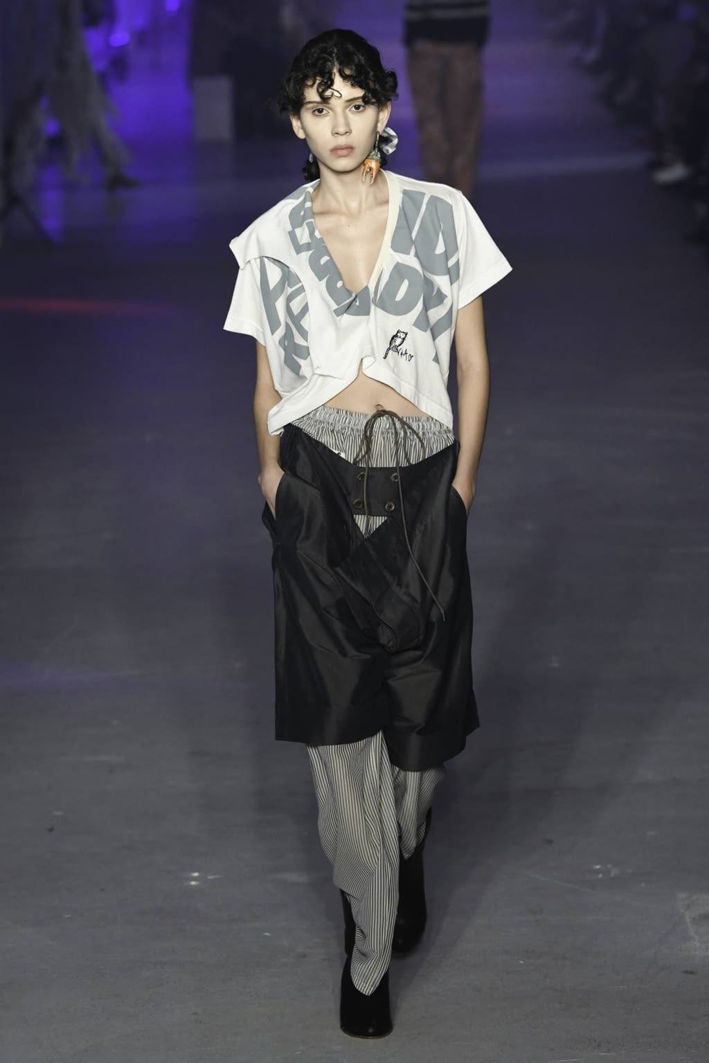Fashion Week Paris Spring/Summer 2020 look 35 from the Andreas Kronthaler for Vivienne Westwood collection womenswear