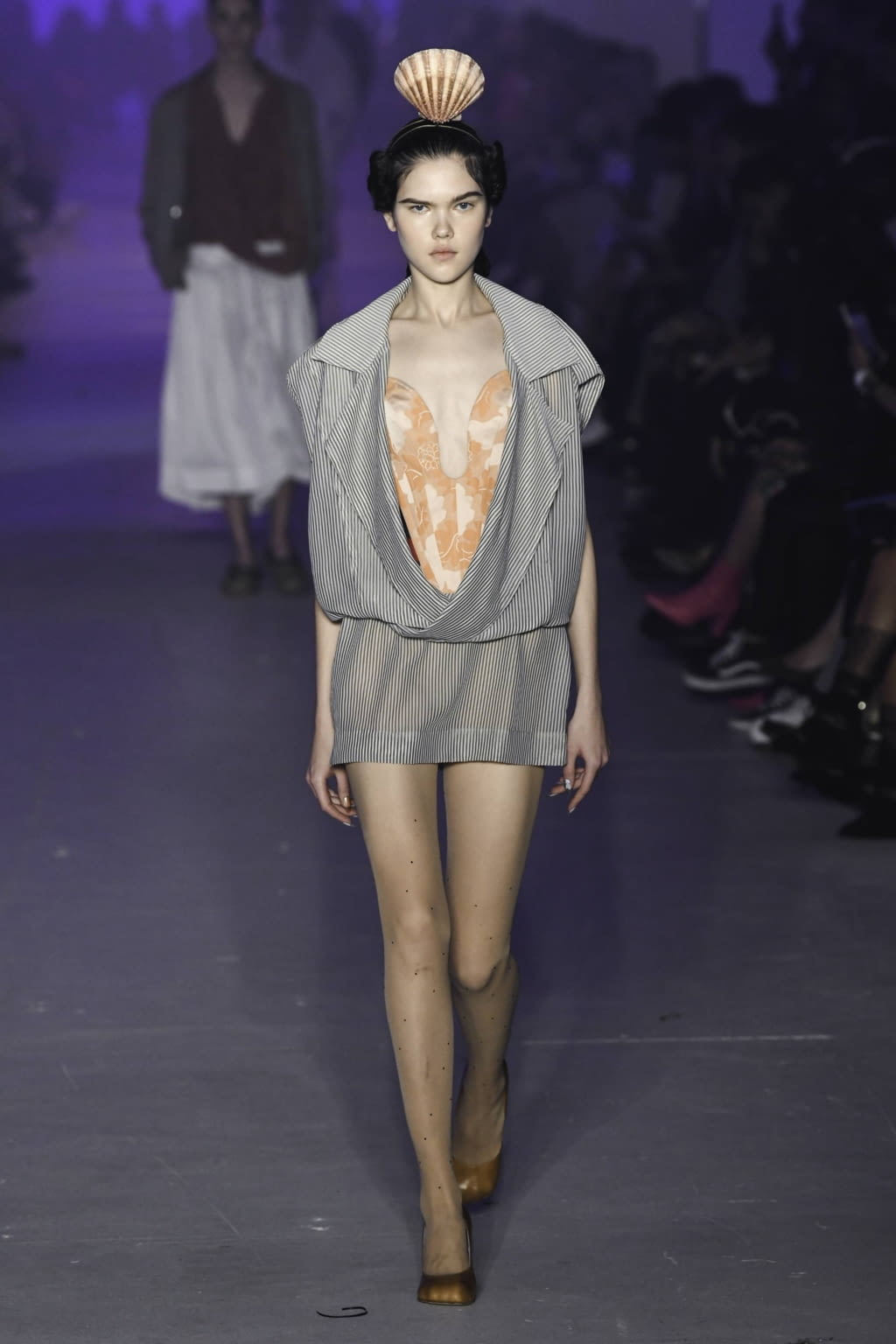 Fashion Week Paris Spring/Summer 2020 look 39 from the Andreas Kronthaler for Vivienne Westwood collection womenswear