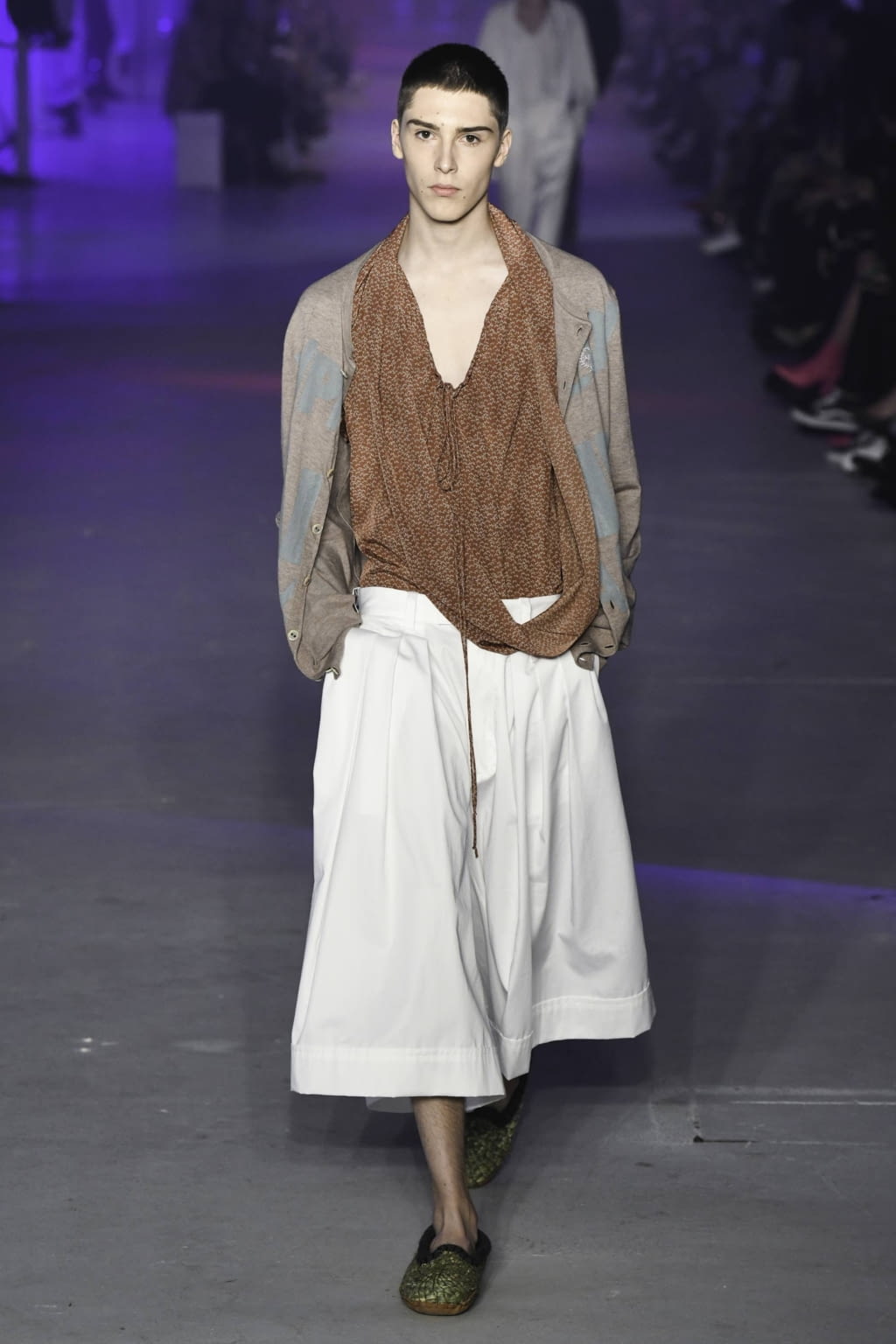 Fashion Week Paris Spring/Summer 2020 look 40 from the Andreas Kronthaler for Vivienne Westwood collection womenswear