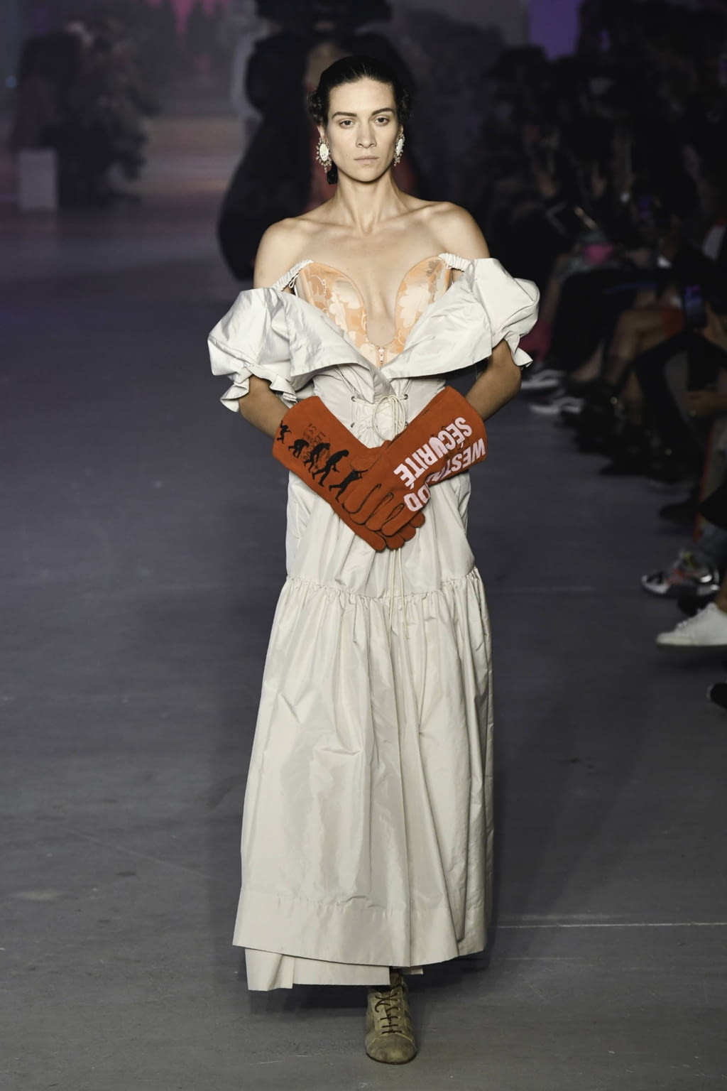 Fashion Week Paris Spring/Summer 2020 look 55 from the Andreas Kronthaler for Vivienne Westwood collection womenswear