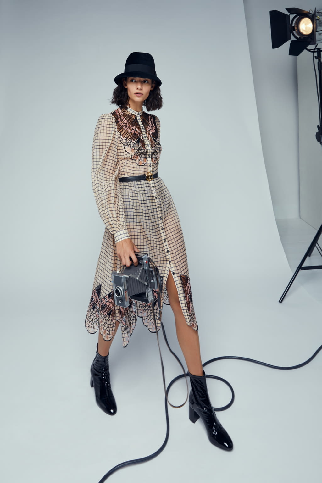 Fashion Week London Spring/Summer 2021 look 14 from the Temperley London collection womenswear