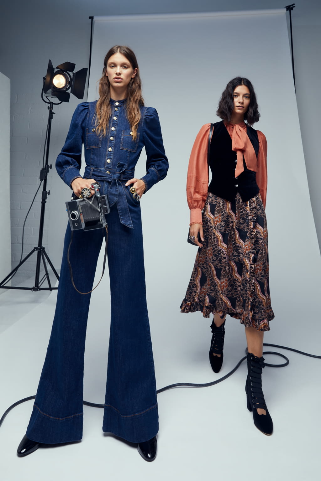 Fashion Week London Spring/Summer 2021 look 16 from the Temperley London collection 女装