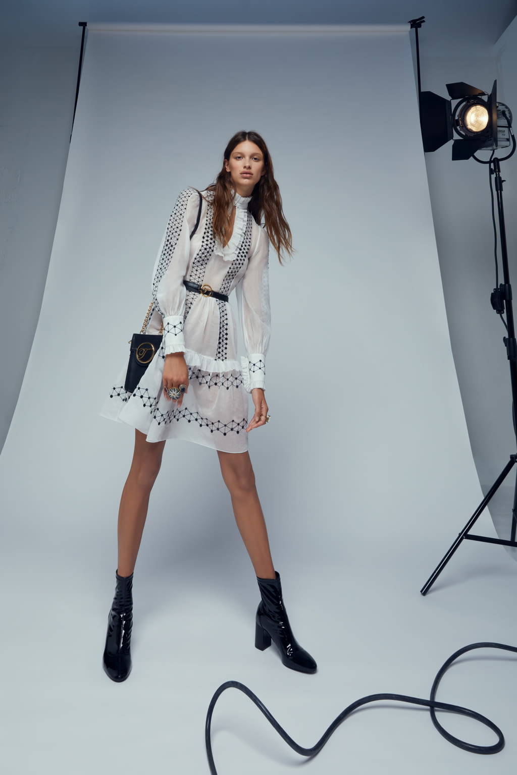 Fashion Week London Spring/Summer 2021 look 3 from the Temperley London collection womenswear