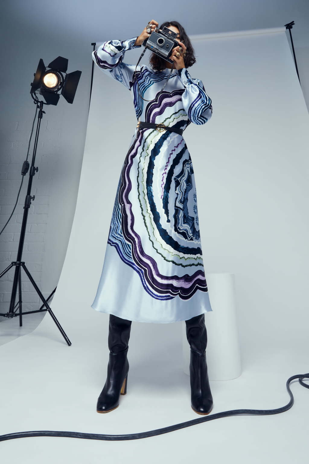 Fashion Week London Spring/Summer 2021 look 23 from the Temperley London collection womenswear