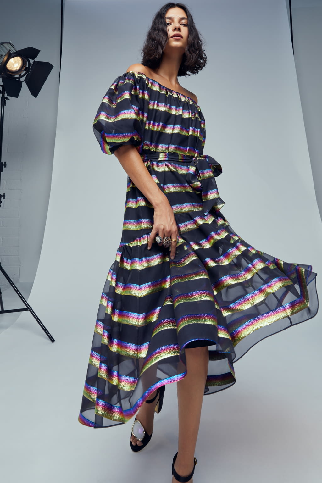 Fashion Week London Spring/Summer 2021 look 30 from the Temperley London collection 女装