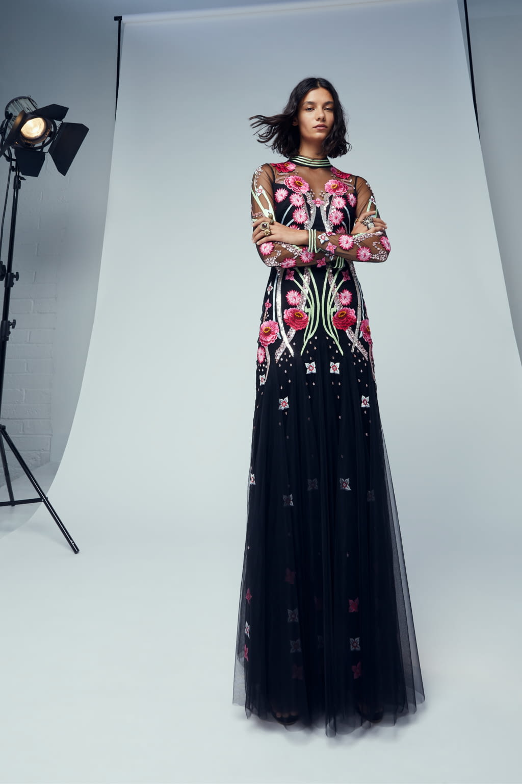 Fashion Week London Spring/Summer 2021 look 31 from the Temperley London collection womenswear