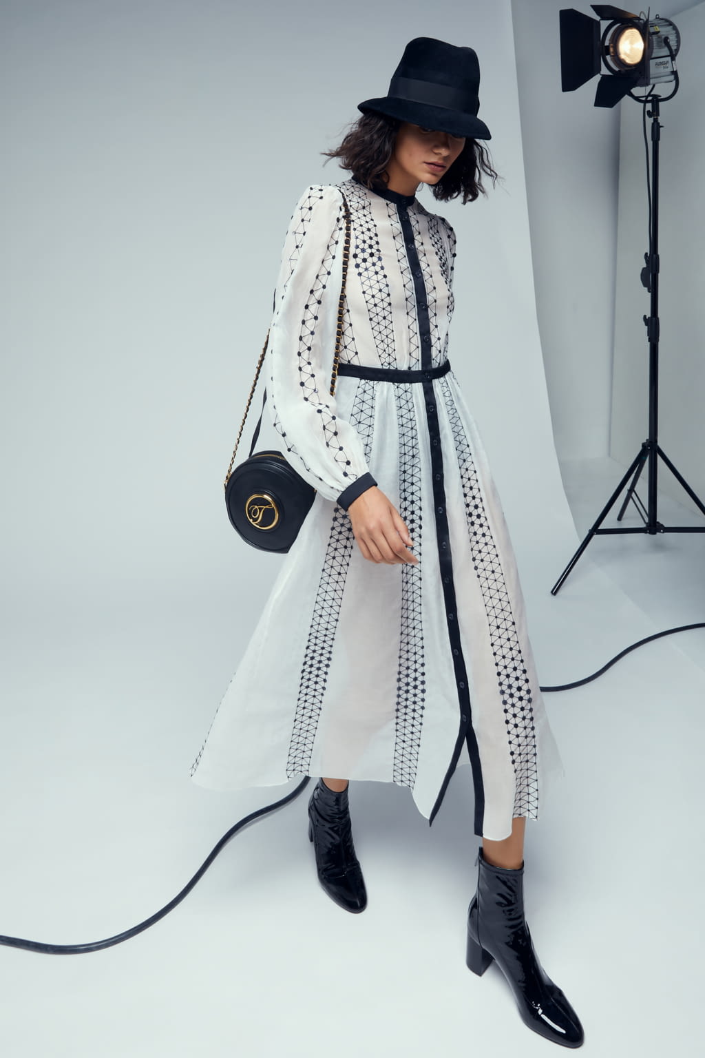 Fashion Week London Spring/Summer 2021 look 5 from the Temperley London collection 女装