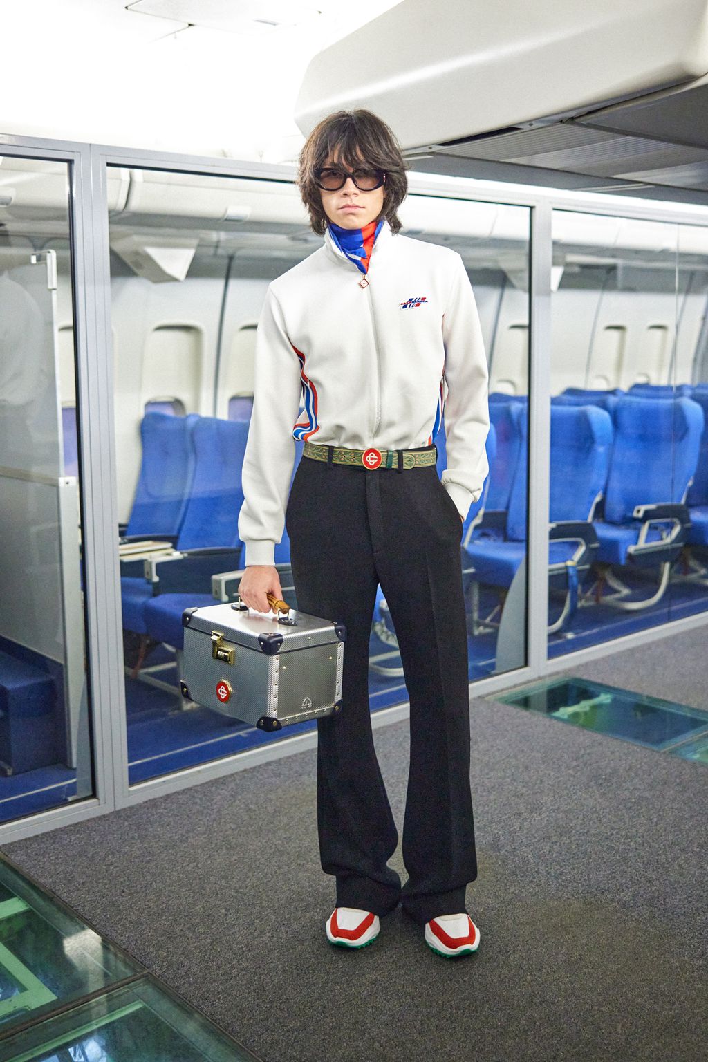 Fashion Week Paris Fall/Winter 2022 look 46 from the Casablanca collection menswear