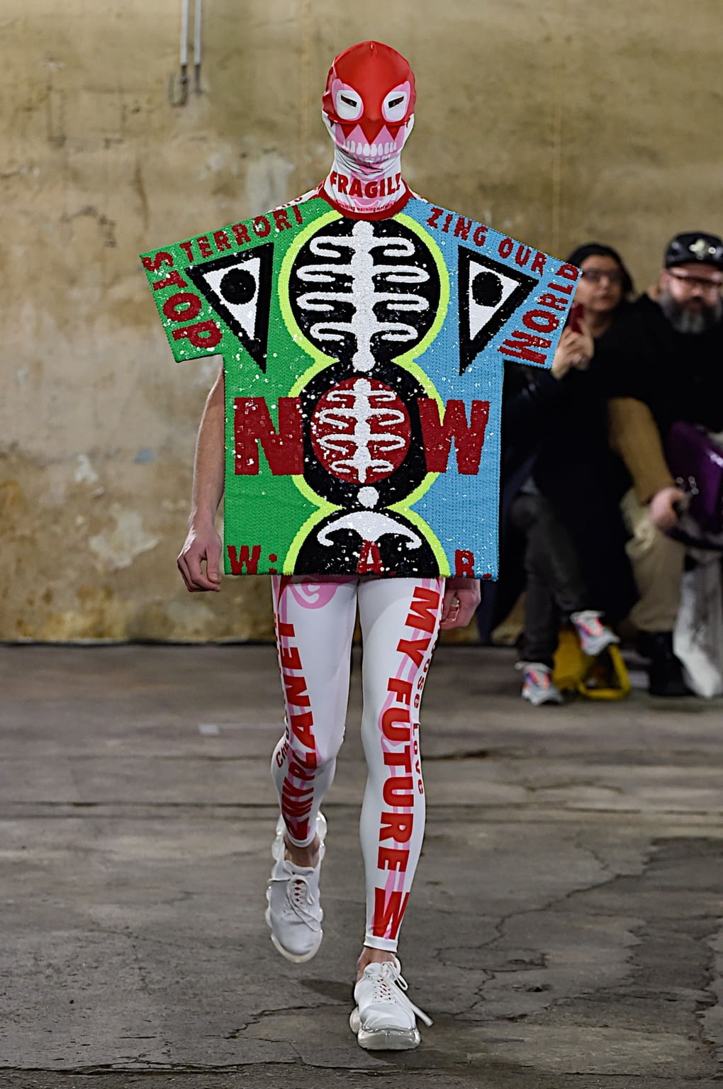 Fashion Week Paris Fall/Winter 2020 look 55 from the Walter Van Beirendonck collection menswear