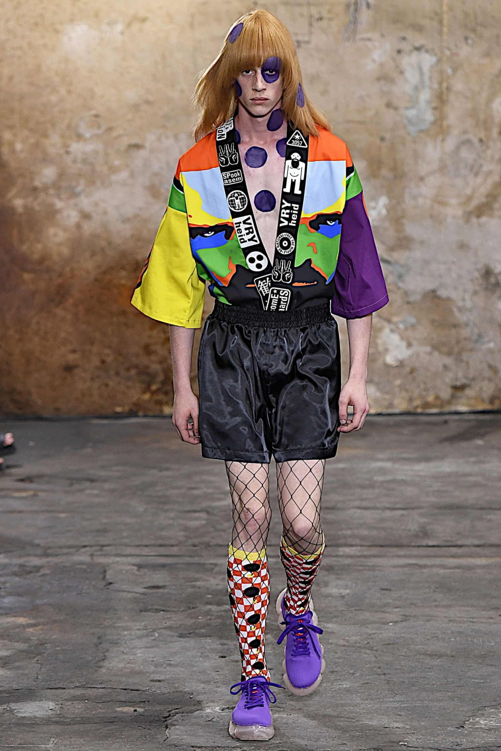 Fashion Week Paris Spring/Summer 2020 look 20 from the Walter Van Beirendonck collection 男装