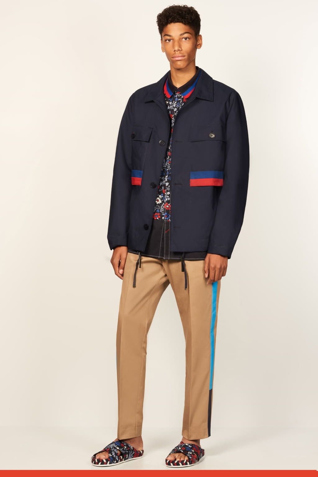 Fashion Week New York Spring/Summer 2017 look 17 from the Tommy Hilfiger collection menswear