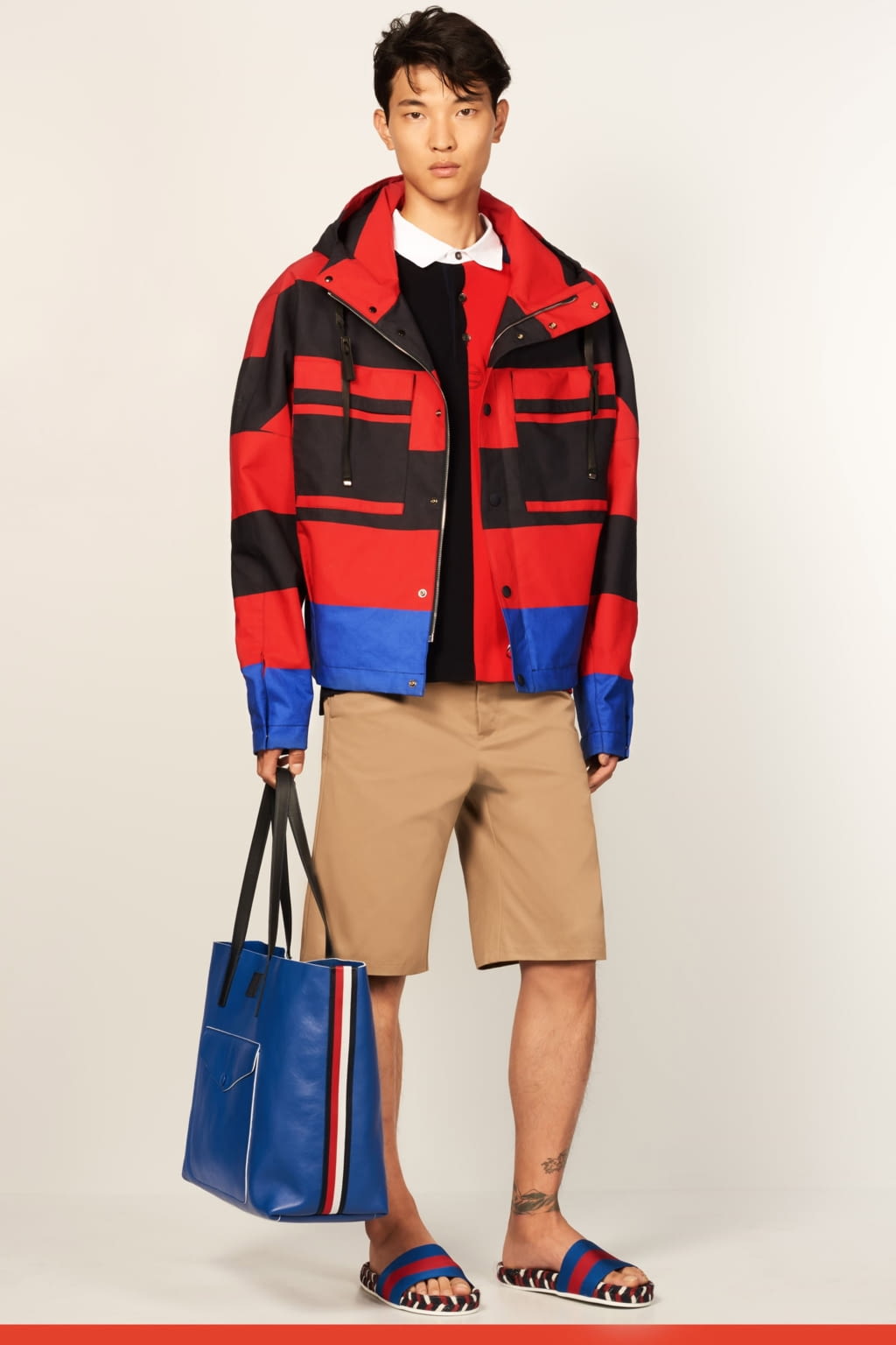 Fashion Week New York Spring/Summer 2017 look 18 from the Tommy Hilfiger collection menswear