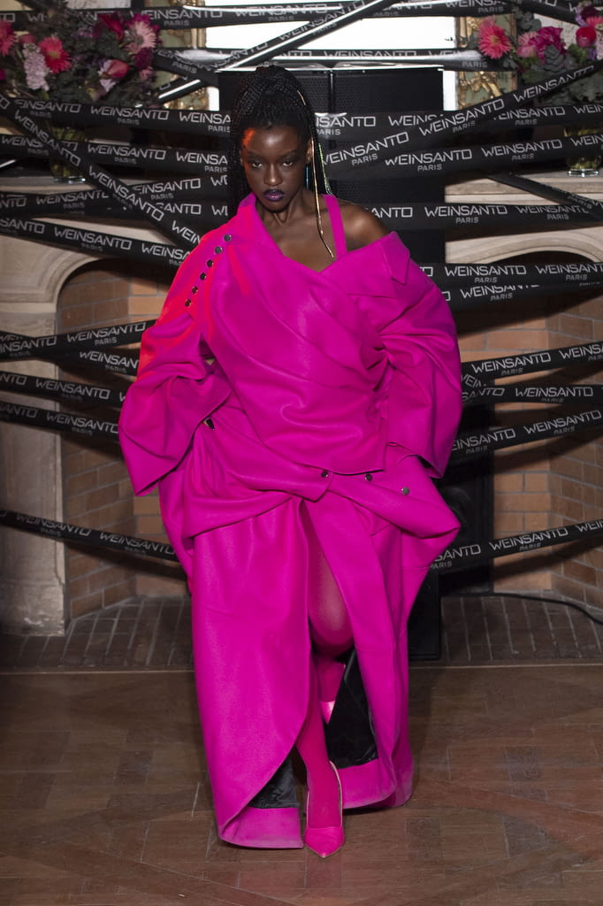 Fashion Week Paris Fall/Winter 2022 look 2 from the WEINSANTO collection womenswear