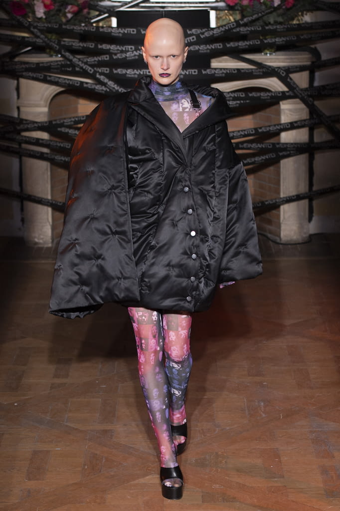 Fashion Week Paris Fall/Winter 2022 look 11 from the WEINSANTO collection womenswear