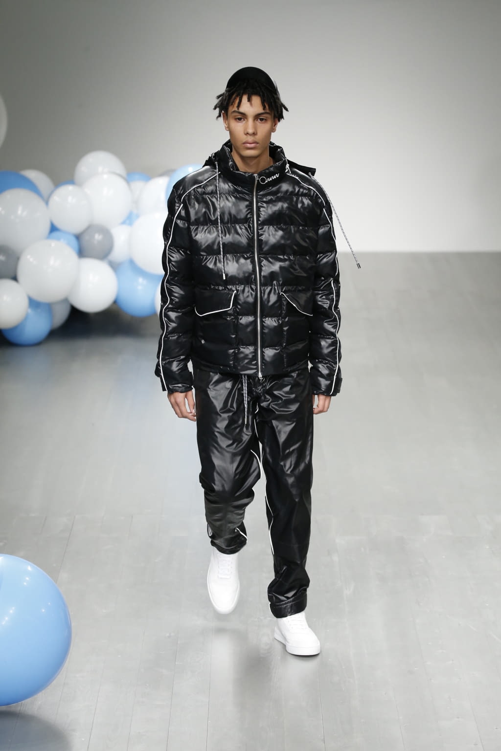 Fashion Week London Fall/Winter 2018 look 3 from the What We Wear collection menswear