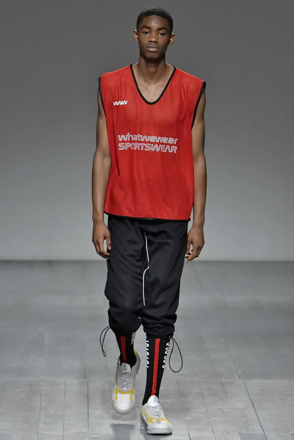 Fashion Week London Spring/Summer 2019 look 3 from the What We Wear collection menswear