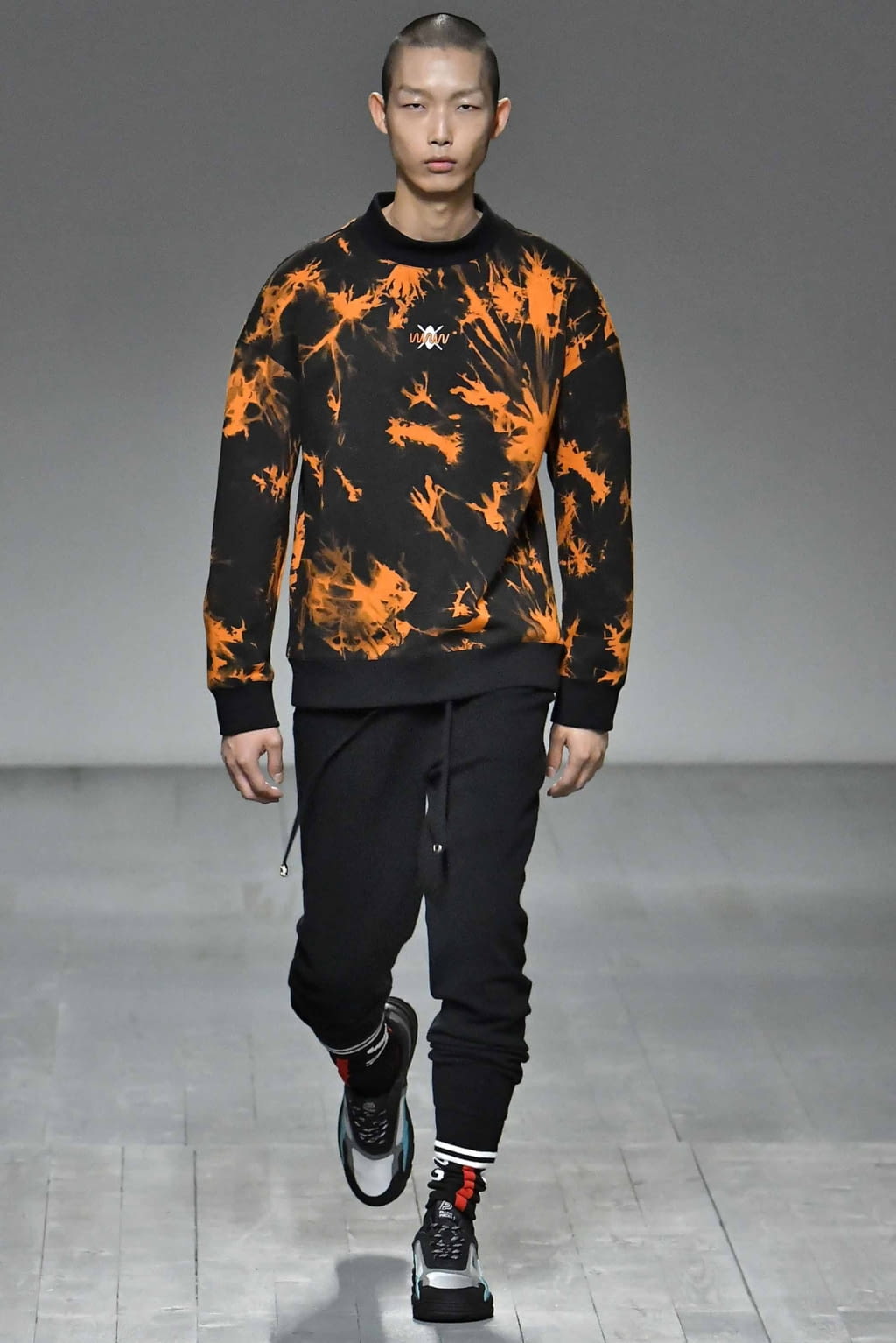 Fashion Week London Spring/Summer 2019 look 12 from the What We Wear collection menswear