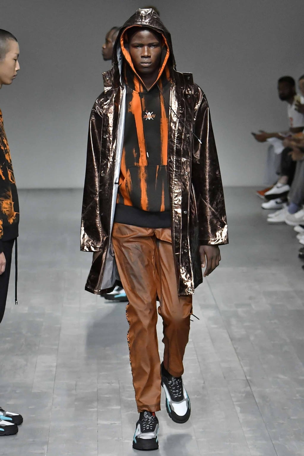 Fashion Week London Spring/Summer 2019 look 25 from the What We Wear collection menswear