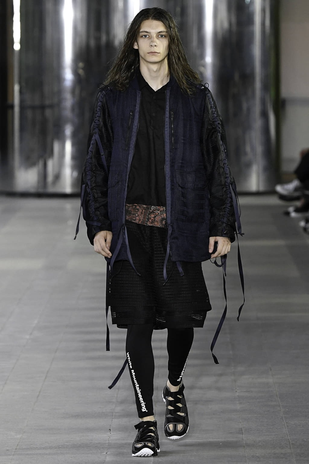 Fashion Week Paris Spring/Summer 2020 look 2 from the White Mountaineering collection 男装