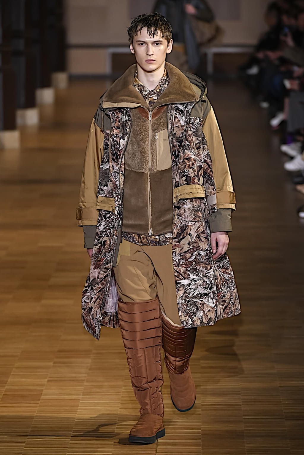 Fashion Week Paris Fall/Winter 2020 look 5 from the White Mountaineering collection menswear