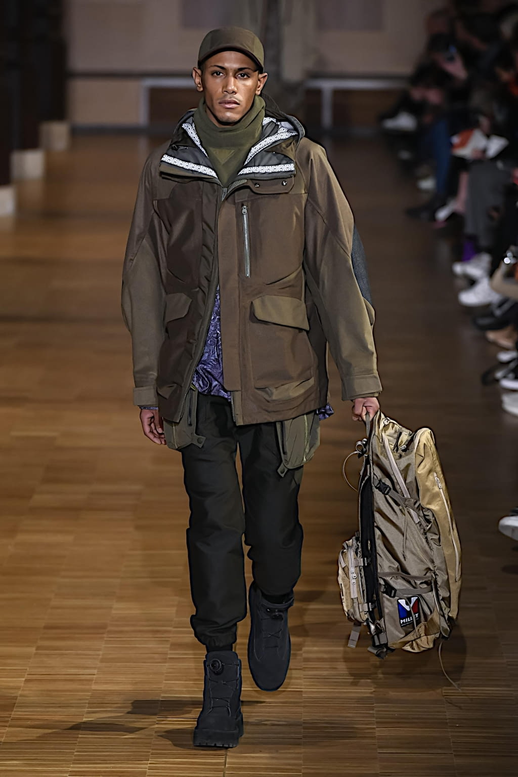 Fashion Week Paris Fall/Winter 2020 look 16 from the White Mountaineering collection menswear