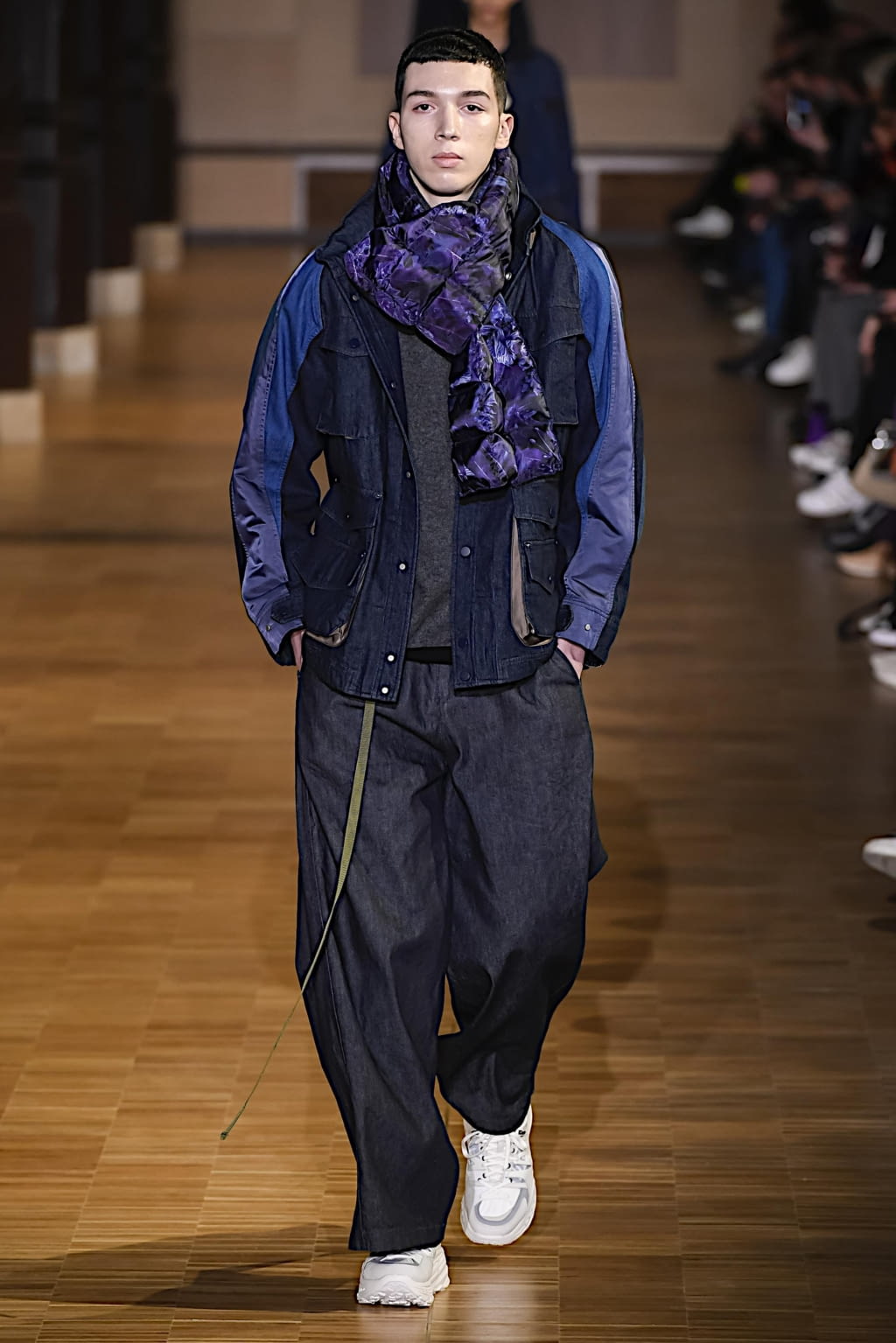 Fashion Week Paris Fall/Winter 2020 look 23 from the White Mountaineering collection menswear