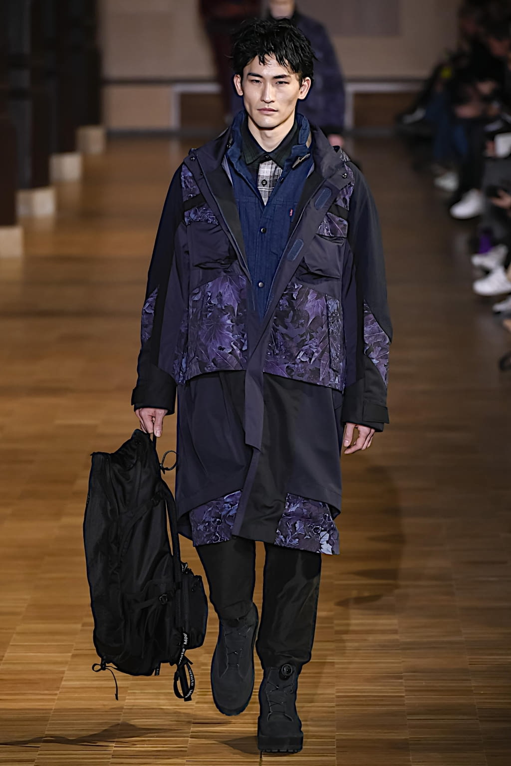 Fashion Week Paris Fall/Winter 2020 look 29 from the White Mountaineering collection menswear
